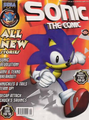 Cover of Sonic the Comic issue 120