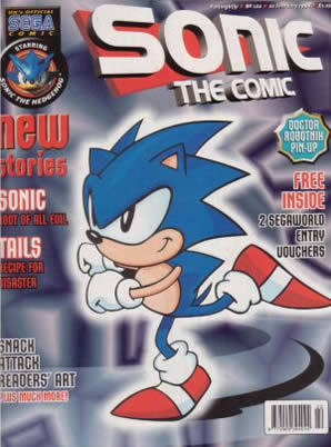 Cover of Sonic the Comic issue 122