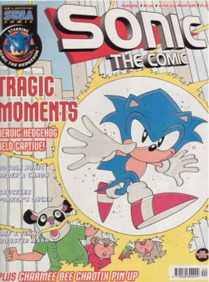 Cover of Sonic the Comic issue 124