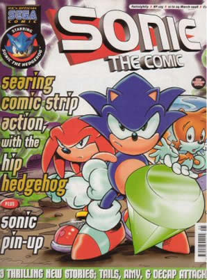 Cover of Sonic the Comic issue 125