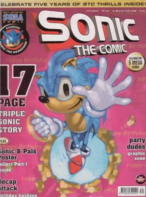 Cover of Sonic the Comic issue 130
