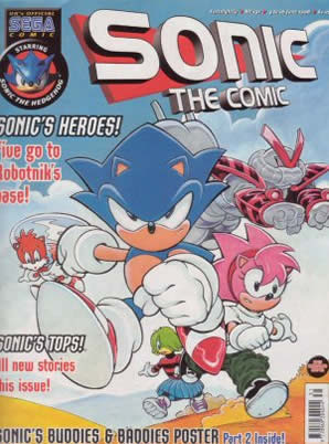Cover of Sonic the Comic issue 131