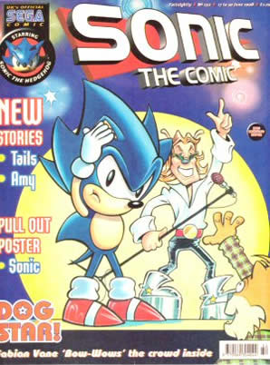 Cover of Sonic the Comic issue 132
