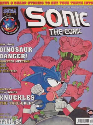 Cover of Sonic the Comic issue 135
