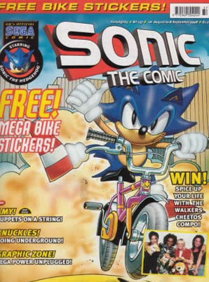 Cover of Sonic the Comic issue 137