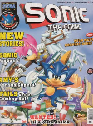 Cover of Sonic the Comic issue 140