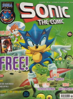 Cover of Sonic the Comic issue 141