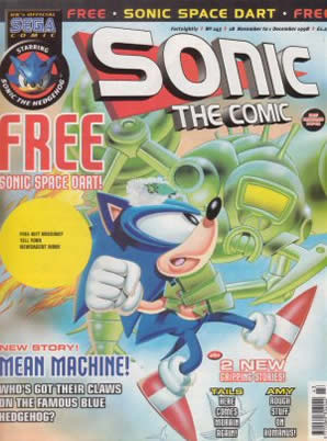 Cover of Sonic the Comic issue 143
