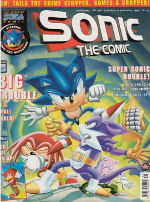 Cover of Sonic the Comic issue 148