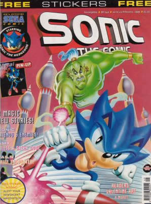 Cover of Sonic the Comic issue 149