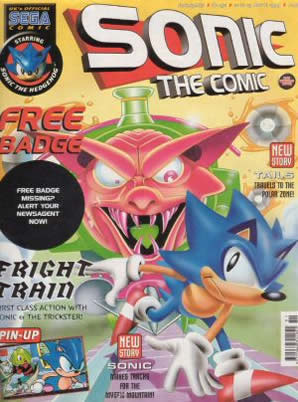 Cover of Sonic the Comic issue 151