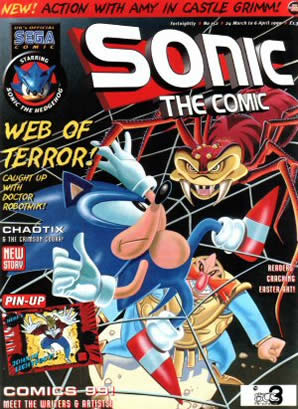 Cover of Sonic the Comic issue 152