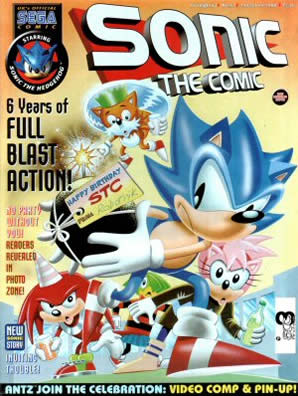 Cover of Sonic the Comic issue 157