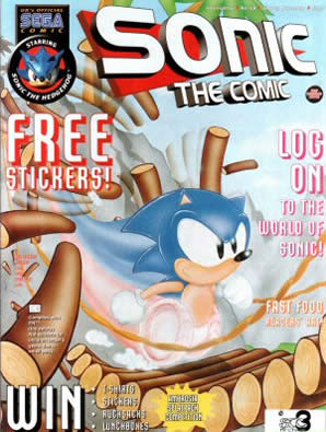Cover of Sonic the Comic issue 158