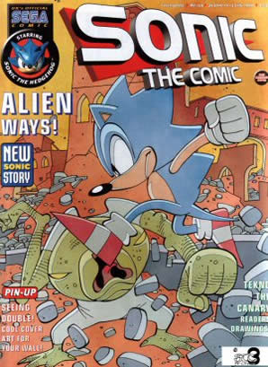 Cover of Sonic the Comic issue 159