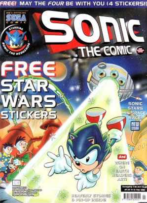 Cover of Sonic the Comic issue 161