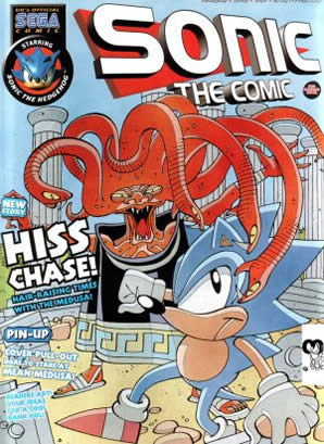 Cover of Sonic the Comic issue 163