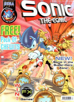 Cover of Sonic the Comic issue 167
