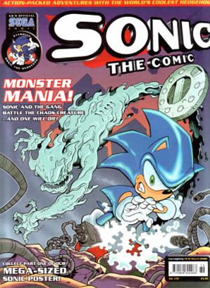Cover of Sonic the Comic issue 176