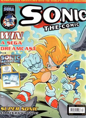 Cover of Sonic the Comic issue 183