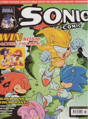 Cover of Sonic the Comic issue 184
