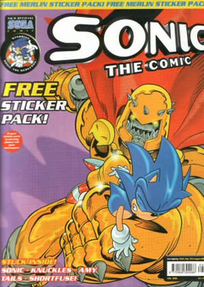 Cover of Sonic the Comic issue 186