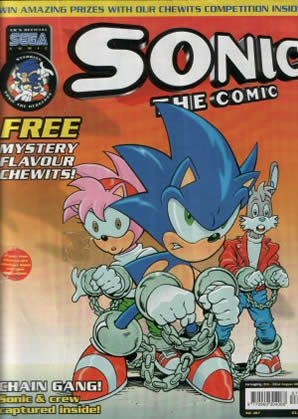 Cover of Sonic the Comic issue 187