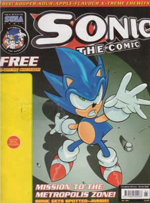 Cover of Sonic the Comic issue 195