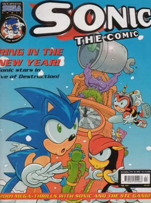 Cover of Sonic the Comic issue 197