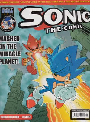 Cover of Sonic the Comic issue 201
