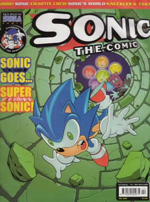 Cover of Sonic the Comic issue 202