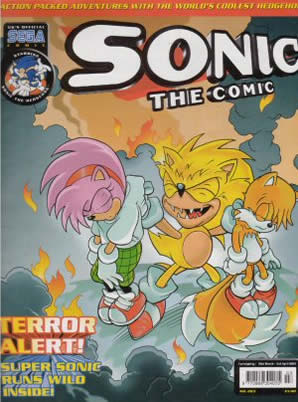 Cover of Sonic the Comic issue 203