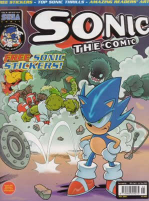 Cover of Sonic the Comic issue 205