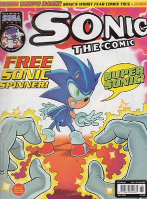 Cover of Sonic the Comic issue 206