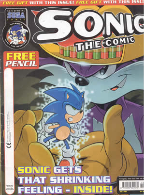 Cover of Sonic the Comic issue 210