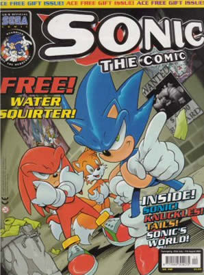 Cover of Sonic the Comic issue 212