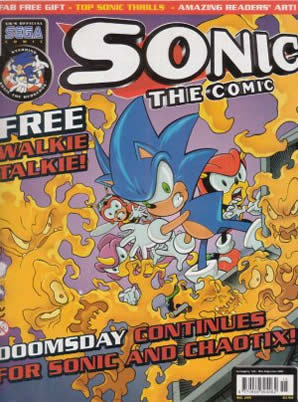 Cover of Sonic the Comic issue 215