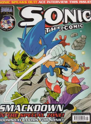 Cover of Sonic the Comic issue 216