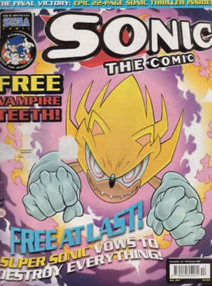 Cover of Sonic the Comic issue 217