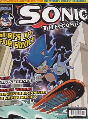 Cover of Sonic the Comic issue 219