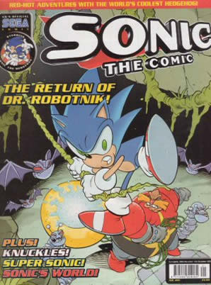Cover of Sonic the Comic issue 221