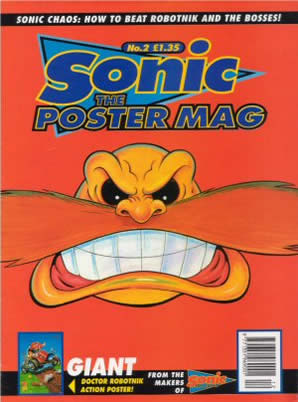 Cover of Sonic The Poster Mag #2