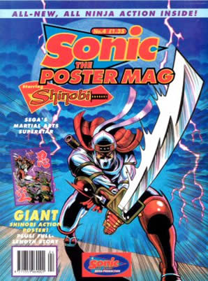 Cover of Sonic The Poster Mag #4