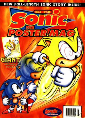 Cover of Sonic The Poster Mag #5