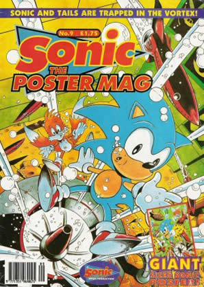 Cover of Sonic The Poster Mag #9