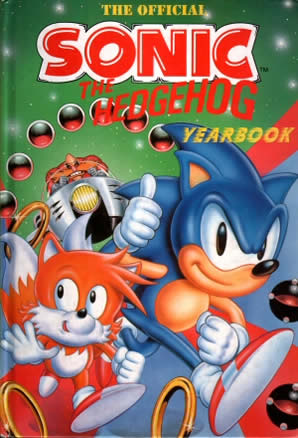 Cover of The Official Sonic the Hedgehog Yearbook 1995